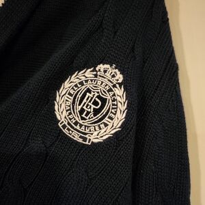 Polo button down sweater